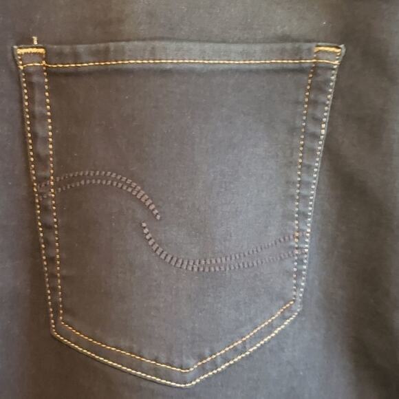 New levi  Strauss Signature  gold simply stretch mid rise skinny jeans 26M 38x30 - Picture 5 of 16